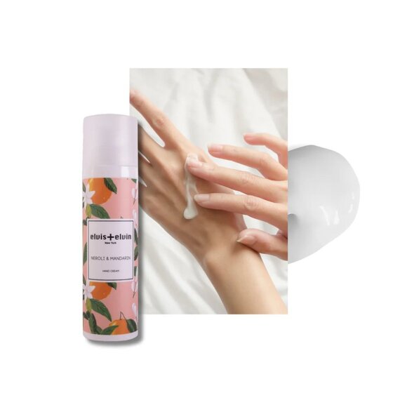 elvis+elvin Hyaluronic Hydrating Hand Cream  Neroli & Mandarin - All Skin Types - Picture 2 of 2